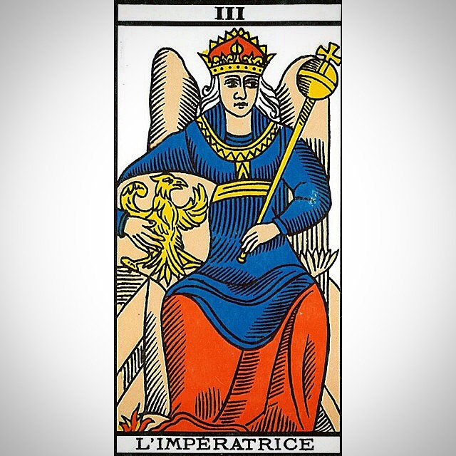 Carta Del Tarot De Marsella El Emperador