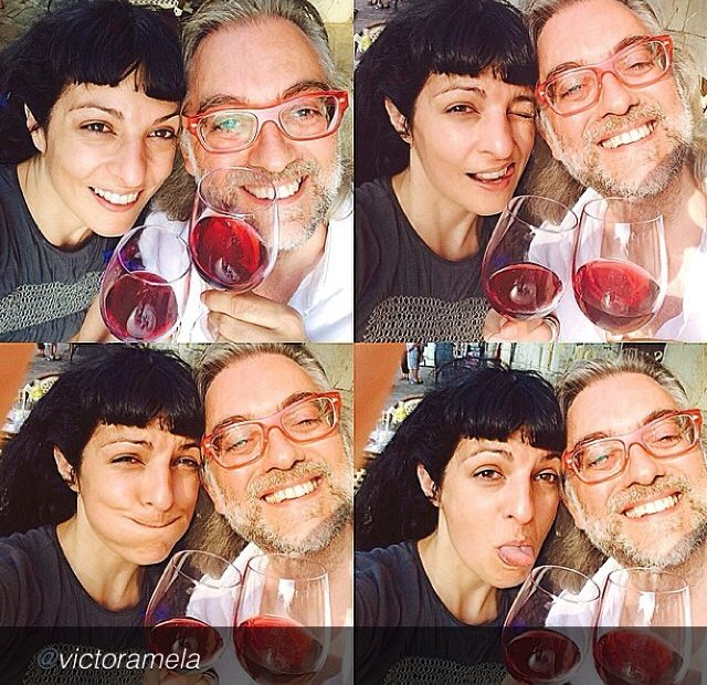 Collage Pareja Roser Amills Y Victor Amela De Beaujolais Viaje A Chartres