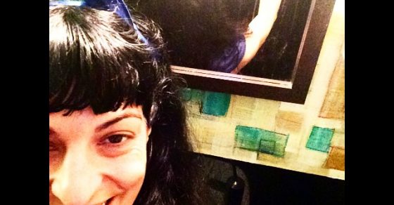 Roser Amills Espejo Lavabo Diadema Azul