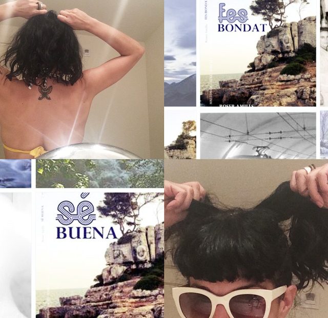 Roser Amills Novela Se Buena Collage Coletas Y Gafas De Sol