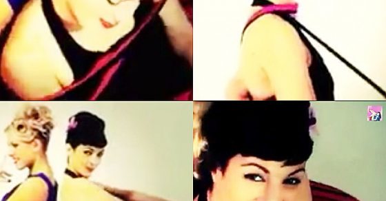 Roser Amills Pinup Anuncio De Las Faldas Efecto Limon