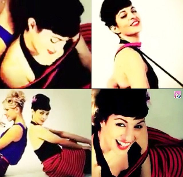 Roser Amills Pinup Anuncio De Las Faldas Efecto Limon