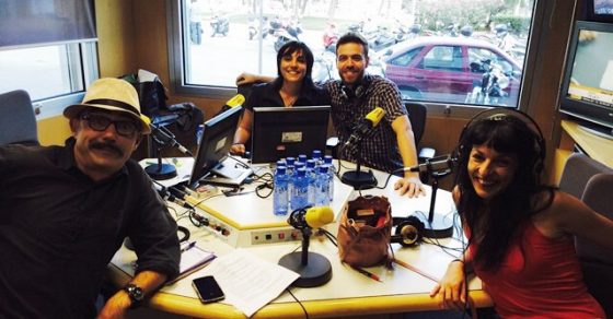 Avui hi ha hagut festa a #8dies amb la @mireiamallol @enricsanchez i @tonitora !!! A @catalunyaradio - Roser Amills, escritora mallorquina
