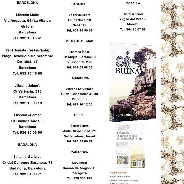 Se puede comprar la novela #sébuena en papel? SÍ :)) (y, en català, #fesbondat