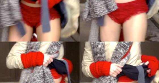 Amills Public Wc Bragas Rojas En Londres Invierno