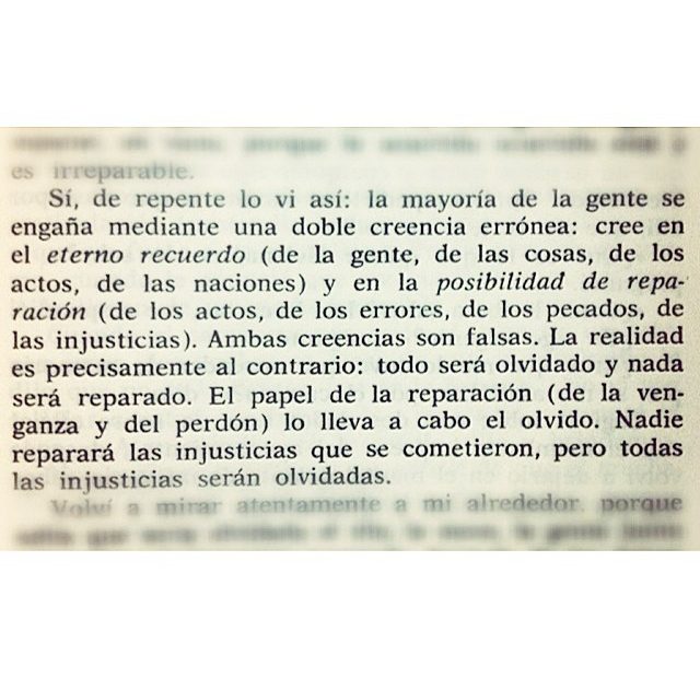 Cita Eterno Recuerdo Y Posibilidad De Reparacion