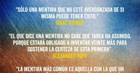 Refranero: la mentira y la verdad no pueden vivir en paz - Roser Amills, escritora mallorquina