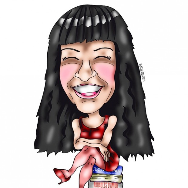 caricatura roser amills por vindicatures