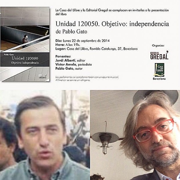 pablo gato y victor amela presentan la novela unidad 120050