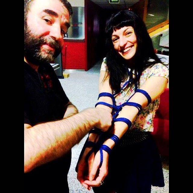 Performance Bondage A Catalunya Radio Roser Amills I Josep Lapidario 2013