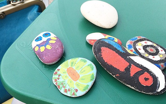 piedras pintadas festival grafisme portbou