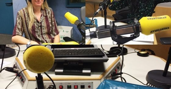 Roser Amills A Catalunya Radio Les Mil I Una Nits Cascos Micro