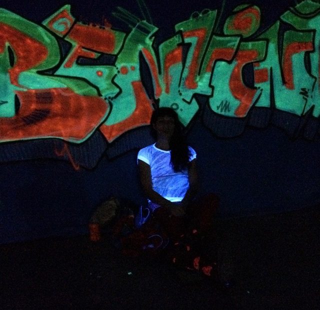 Roser Amills Al Festival Cyber Punk Nou Barris Barcelona