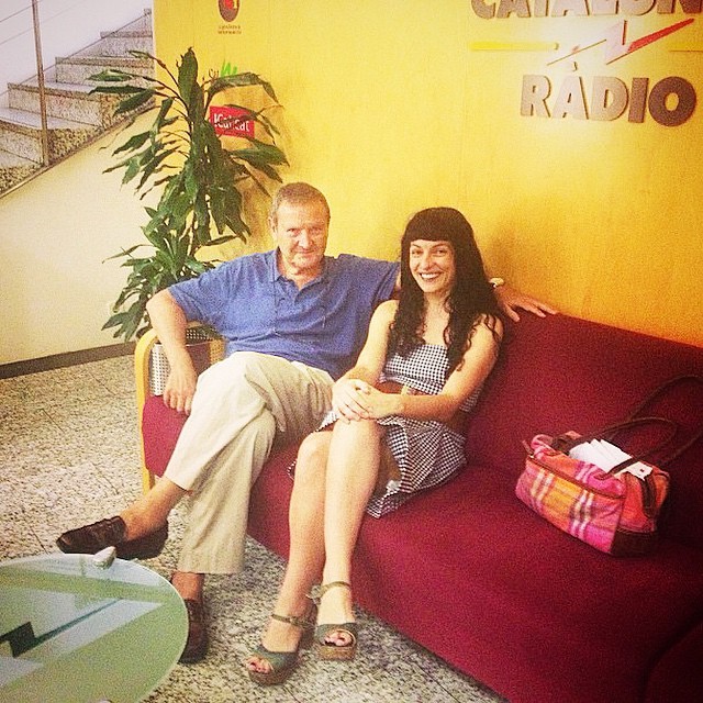 roser amills amb adolf tobeña saleta catalunya radio foto 2