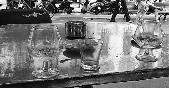 roser amills aperitivo barcelona blanco y negro con victor amela