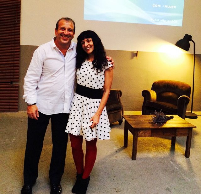 Roser Amills Con Sergio Haimovich Conferencia Bayer 2014