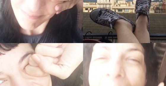 Roser Amills Dormida Bostezos Por La Manana Despertar