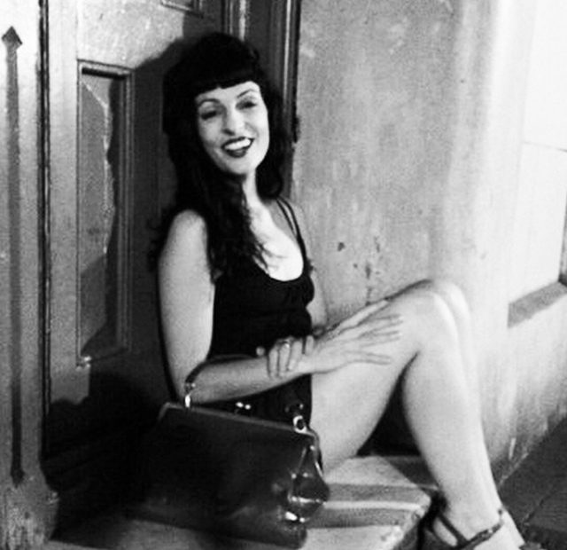 Roser Amills Foto Homenaje Marilyn Foto Blanco Y Negro En La Calle