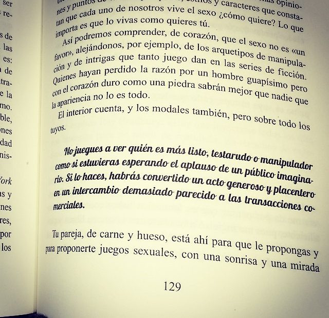 Roser Amills Fragmento De Libro Me Gusta Felicidad Sexual