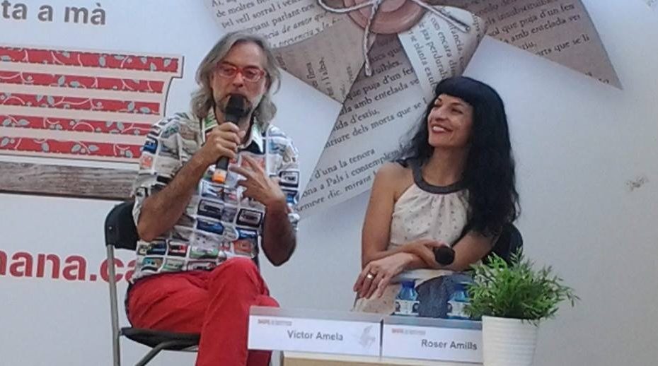 Roser Amills I Victor Amela Setmana Del Llibre En Catala Edicio 2014 14