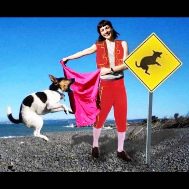 roser amills onirico torero perro salto