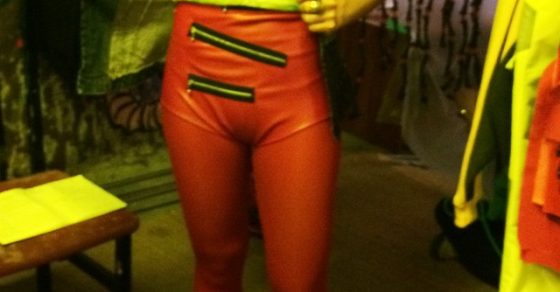 Roser Amills Primer Festival Cyber Punk Barcelona Short Rojo Blanka Ironika