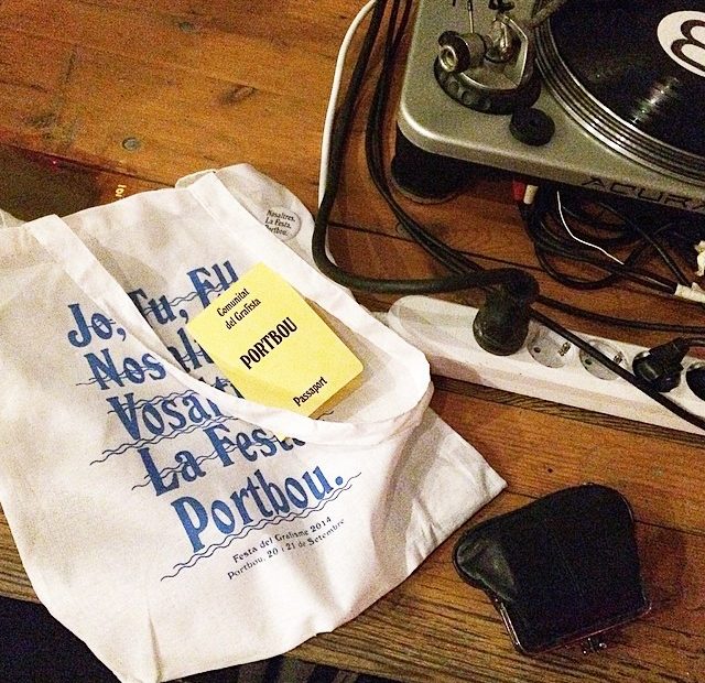 Roser Amills Y Bolsa Portbou Festival Grafistes 2014