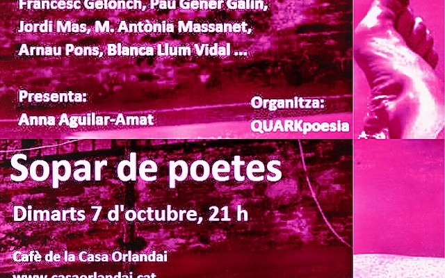 sopar de poetes casa orlandai