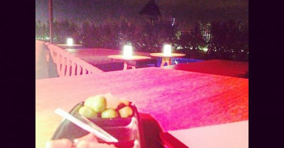 Aperitivo En La Terraza Del Hotel Mandarin De Barcelona