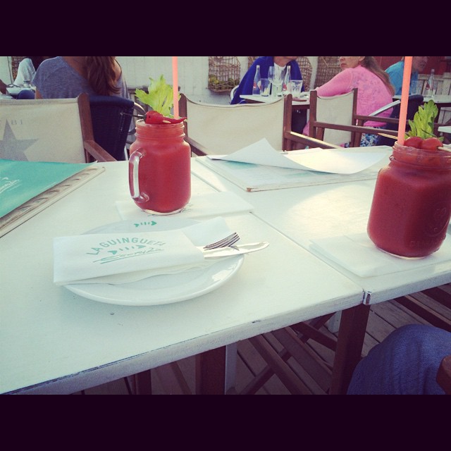 Bloody Mary En La Guingueta De L Escriba Para Roser Amills Y Victor Amela