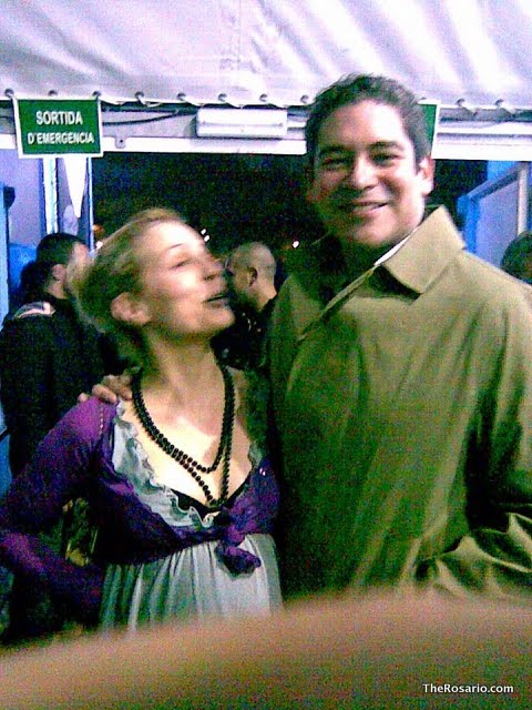 boris izaguirre con roser amills embarazada de juan