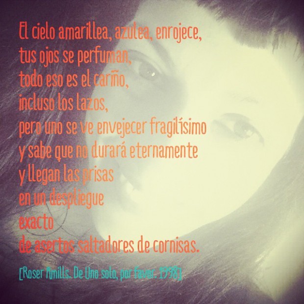cita en el blog de roser amills