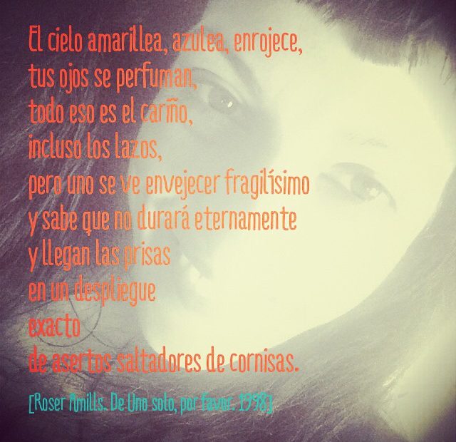 Cita De Roser Amills En El Blog