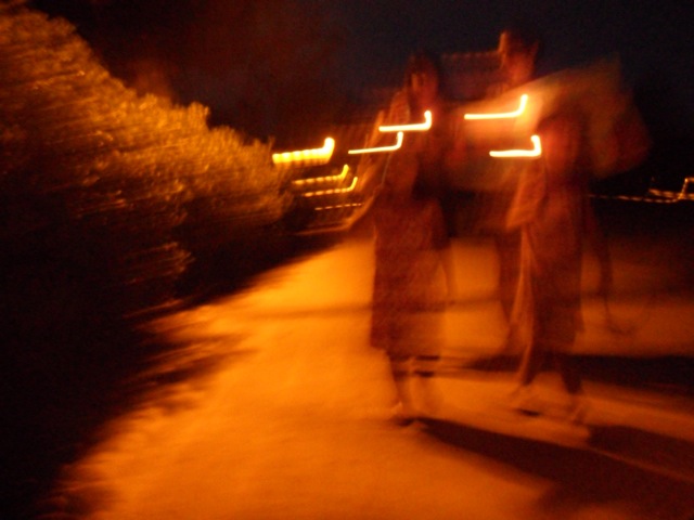 Destellos De Luz En La Calle