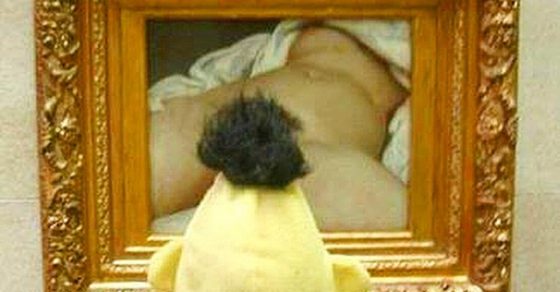 Montaje Epi Cuadro Origen Del Mundo Humor