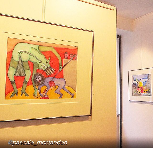 Pascale Montandon Jodorowsky Expo Cuadros En Belgica