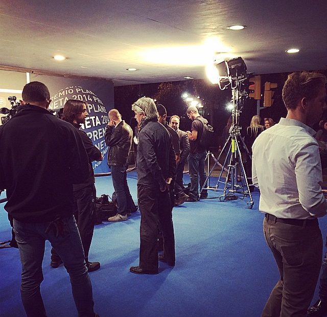 Periodistas En El Photocall Premio Planeta 2014