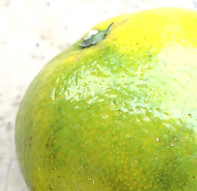 Piel De Mandarina Verde