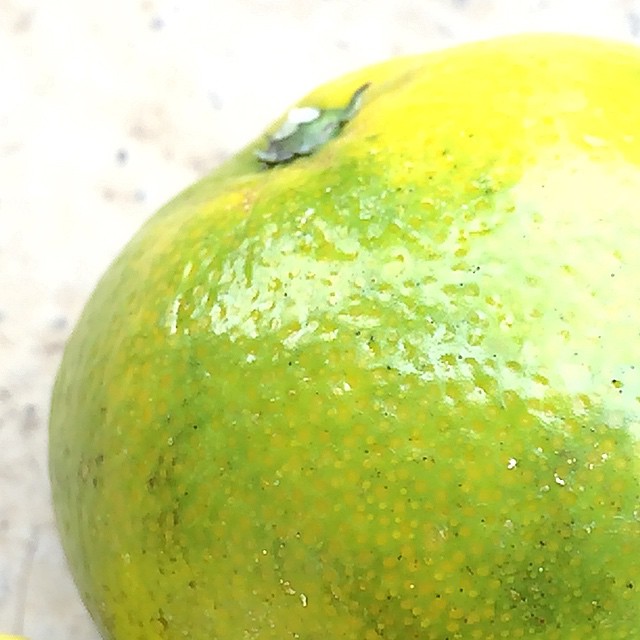 Piel De Mandarina Verde