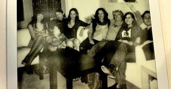 Polaroid Recital Roser Amills Blanca Llum Vidal Y Anna Aguilar Amat Casa Orlandai Barcelona 2014