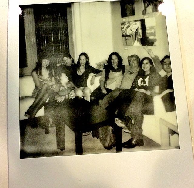 Polaroid Recital Roser Amills Blanca Llum Vidal Y Anna Aguilar Amat Casa Orlandai Barcelona 2014