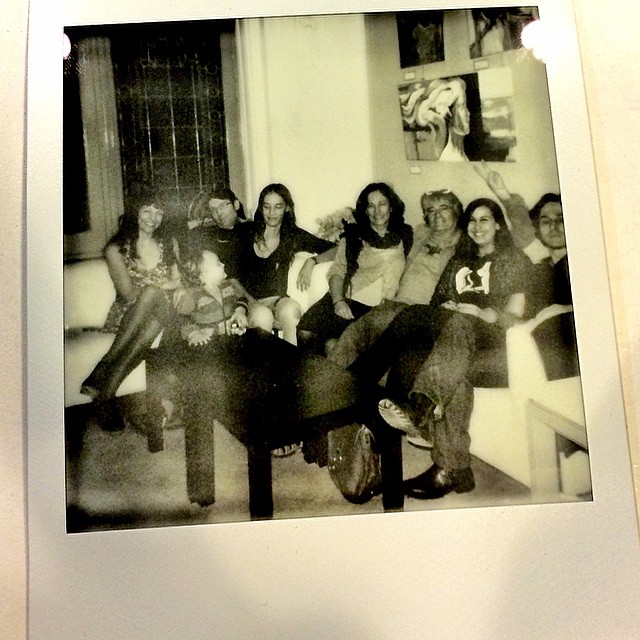 Polaroid Recital Roser Amills Blanca Llum Vidal Y Anna Aguilar Amat Casa Orlandai Barcelona 2014