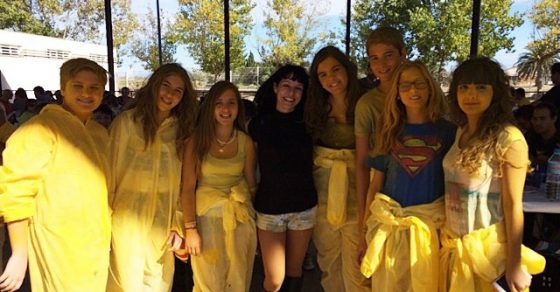 roser amills pintar de groc poblenou del delta