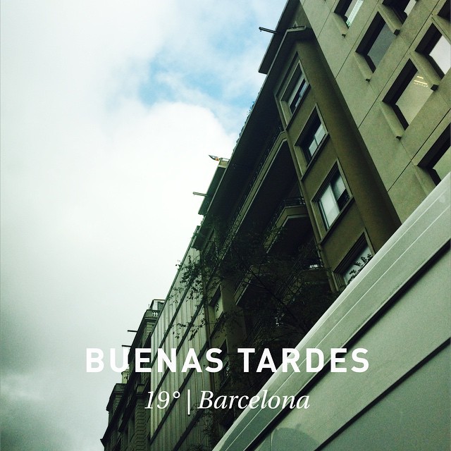buenas tardes barcelona noviembre 2014