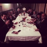 Foto De Grupo Cena Casanovista Roser Amills Victor Amela Noviembre 2014