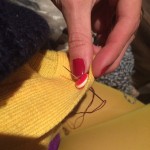 A punto de salir... Y hay que coser un botón ;)) - Roser Amills, escritora mallorquina