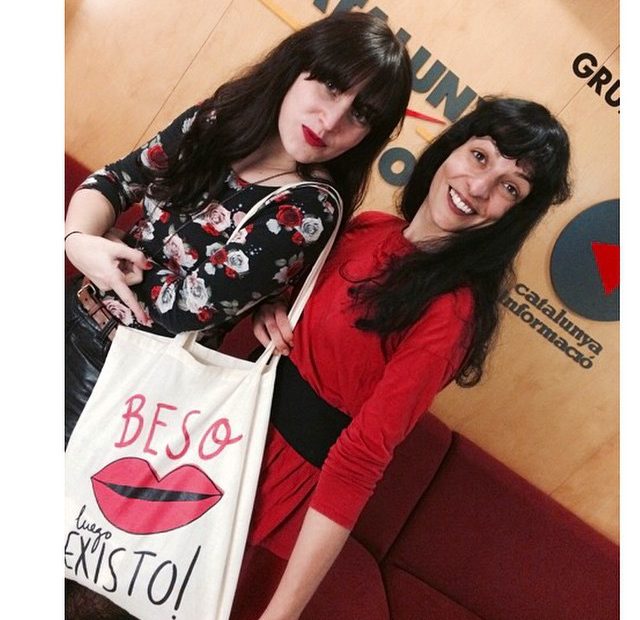 Liona Alyona y roser amills en la radio