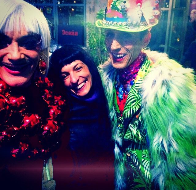 roser amills en el bar ocaña de barcelona