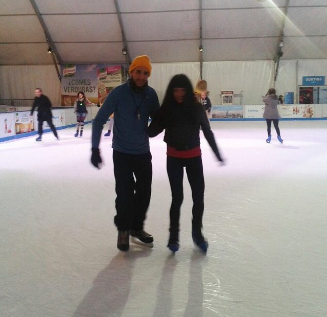 Roser Amills entrevista catalunya radio patinar sobre gel