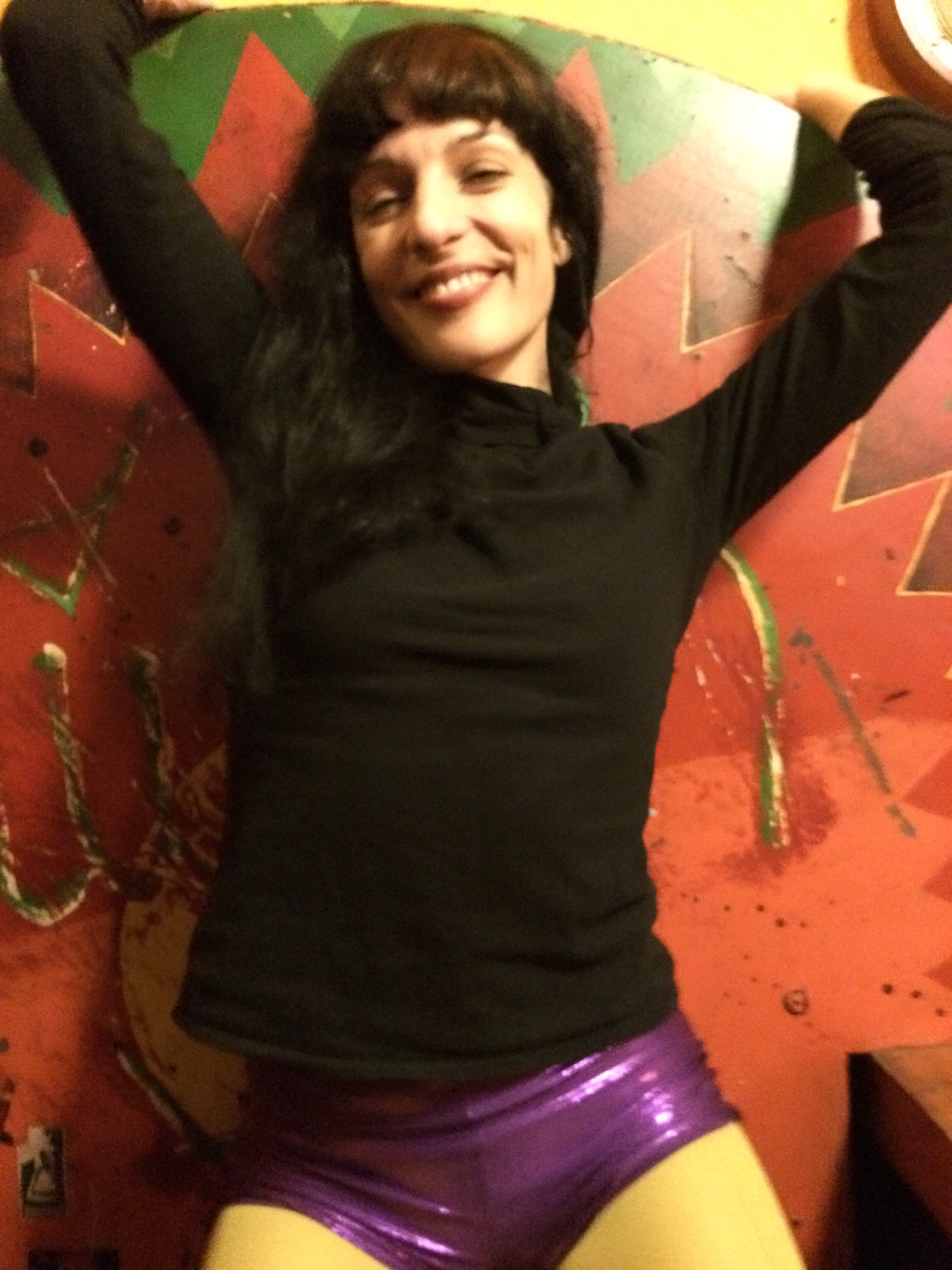 roser amills shorts lilas